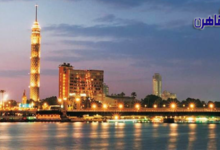 برج القاهرة زهرة لوتس فرعونية على نهر النيل