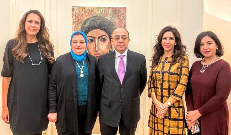 السفارة المصرية في براج تقيم معرض ألوان مصر في نسختة التاسعة