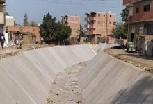 المرأة المعيلة رفع تراكمات المخلفات واستكمال تبطين ترعة ديا الكوم بالمنوفية