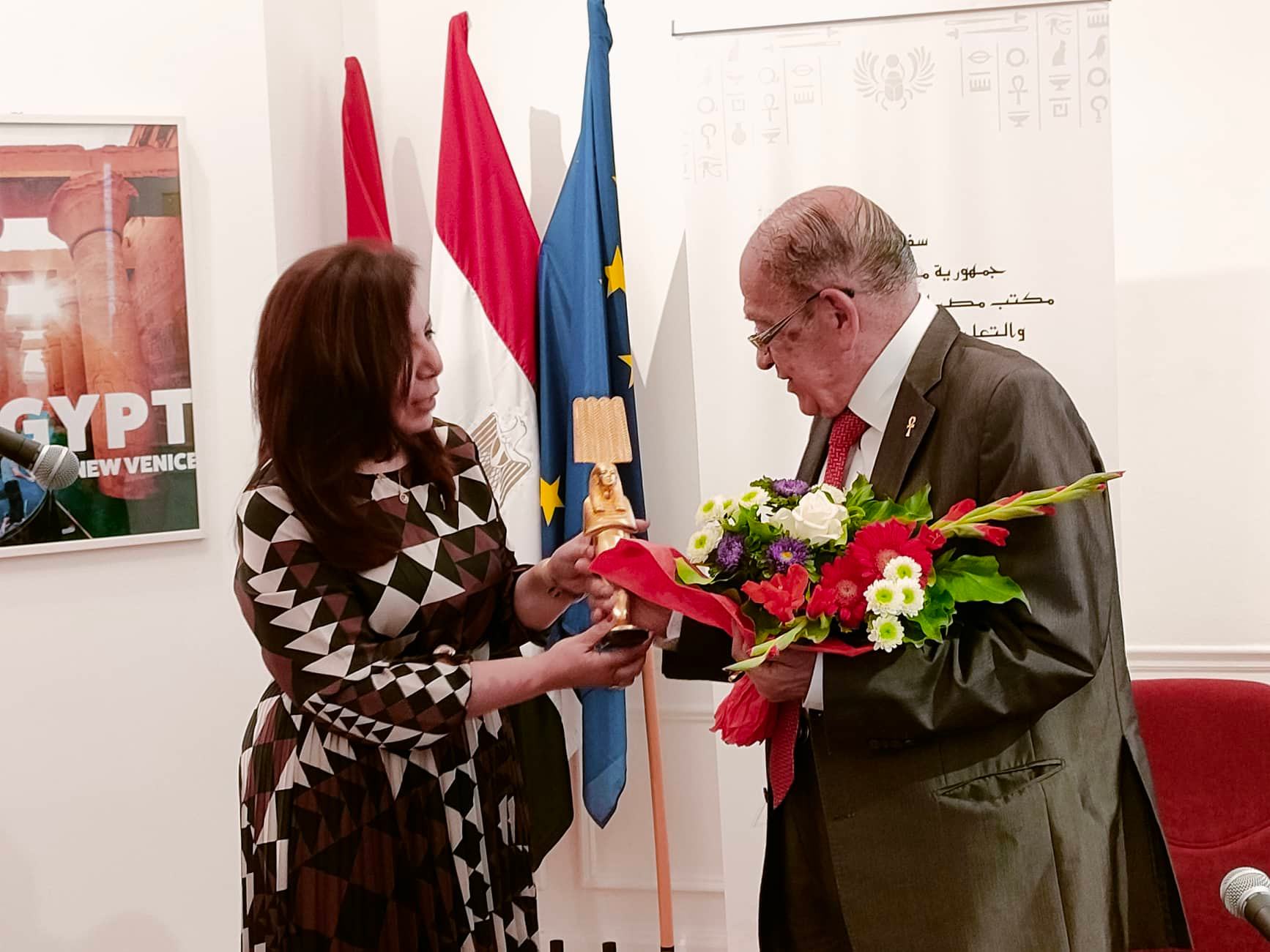 المكتب الثقافي المصري في فيينا يستقبل الدكتور وسيم السيسي