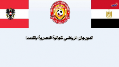10 فرق تتنافس في المهرجان الرياضي للجالية المصرية بالنمسا لكرة القدم