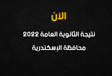 نتيجة الصف الثالث الثانوي 2022 بالإسكندرية-نتيجة الثانوية العامة 2022 محافظة الإسكندرية