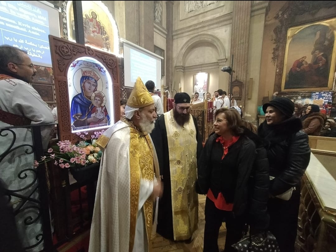 زيارة جمعية لوتس الكنيسة القبطية في ميلانو
