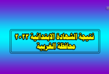 نتيجة الصف السادس الابتدائي 2023 بالغربية-نتيجة الشهادة الابتدائية 2023 محافظة الغربية