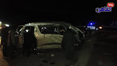 إصابة 13 شخصا في حادث إنقلاب ميكروباص ببورسعيد
