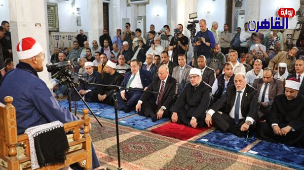 وزير الأوقاف ومحافظ القاهرة يشهدان احتفال ذكرى غزوة بدر
