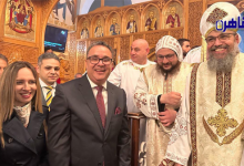 السفير المصري في فيينا يشارك في احتفالات عيد القيامة المجيد