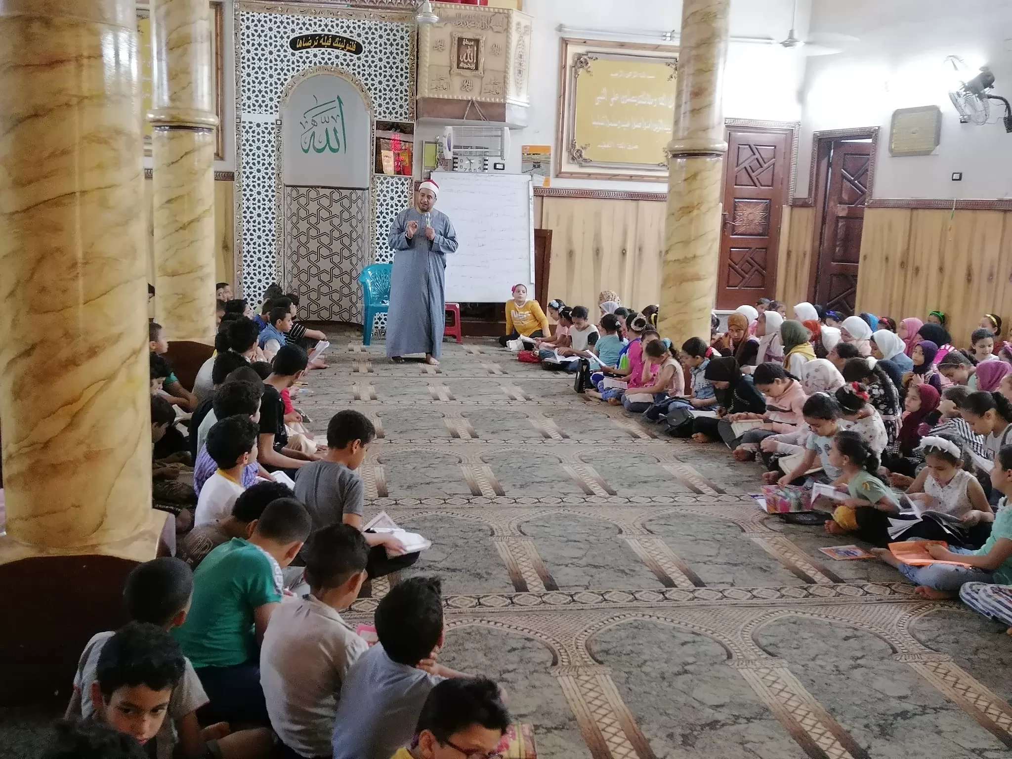 إقبال على فعاليات البرنامج الصيفي للأطفال‏ في مساجد المنوفية