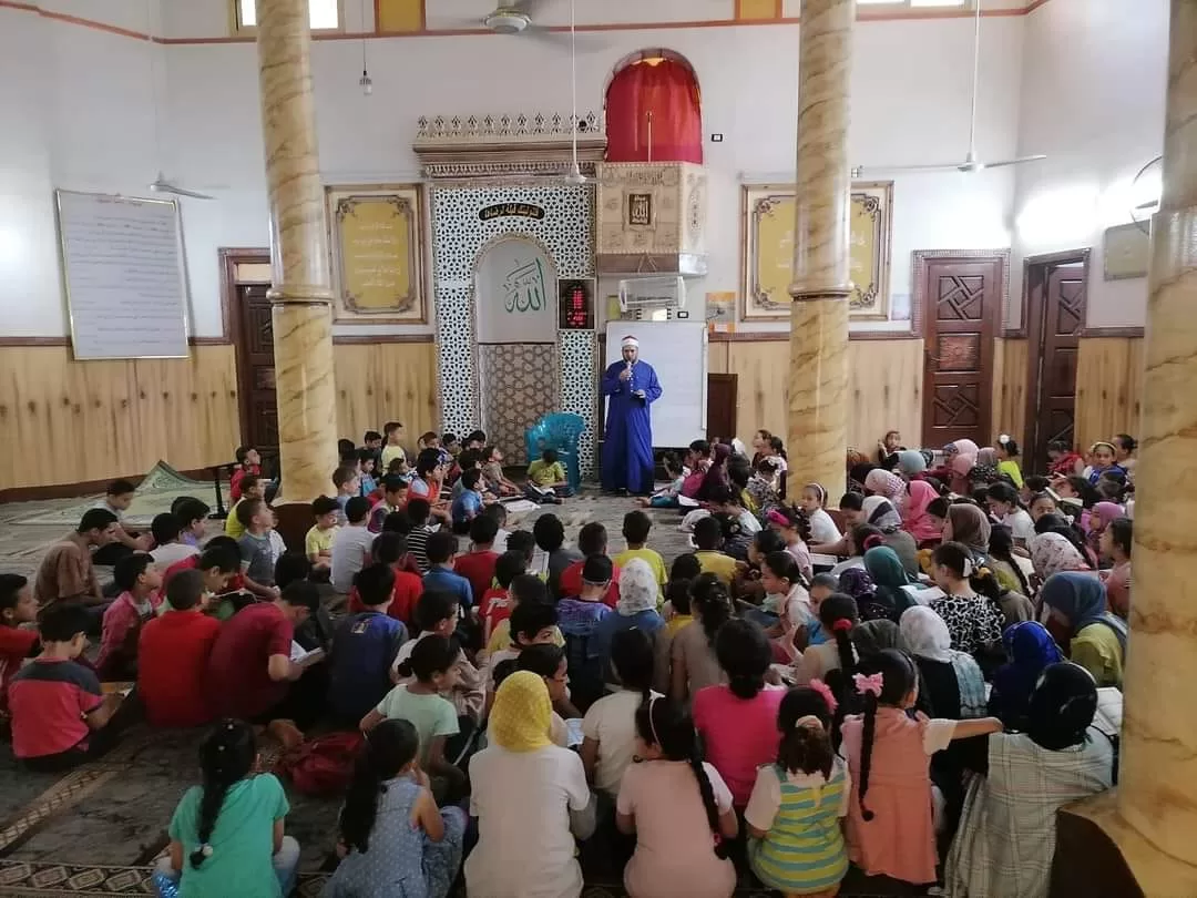 إقبال على فعاليات البرنامج الصيفي للأطفال‏ في مساجد المنوفية