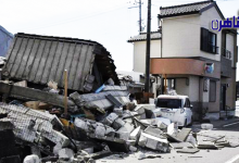 فيديو زلزال بقوة 5.5 درجات على مقياس ريختر يضرب شمال اليابان