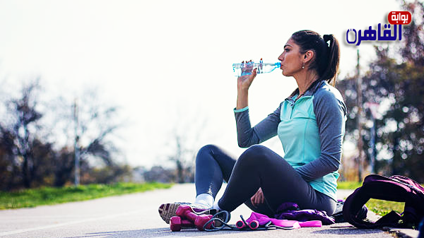 كمية شرب الماء بعد التمرين