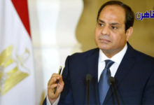 الرئيس السيسي يبحث مع وزير الخارجية التركي التصعيد العسكري في غزة