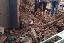 تفاصيل انهيار منزل بقرية العمار بمحافظة القليوبية