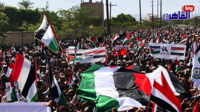 حشود ومسيرات تجوب اليمن دعمًا للشعب الفلسطيني