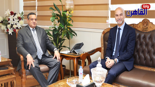 وزير التنمية المحلية يلتقي قنصل فرنسا بالإسكندرية لبحث التعاون المشترك
