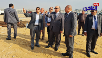 محافظ القاهرة يجري جولة تفقدية لمتابعة أعمال تطوير منطقة ألماظة