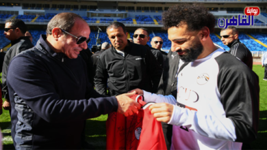 الرئيس السيسي يطالب المنتخب الوطني لكرة القدم بإسعاد جماهيره