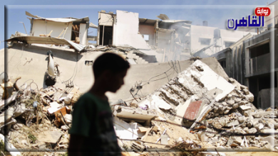 مدفعية الاحتلال الإسرائيلي تقصف حي تل الهوى جنوبي غزة-موقع بوابة القاهرة
