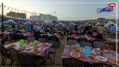 جامعة عين شمس وصندوق تحيا مصر يقيمان مائدة رحمن طيلة شهر رمضان-بوابة القاهرة