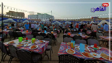 جامعة عين شمس وصندوق تحيا مصر يقيمان مائدة رحمن طيلة شهر رمضان-بوابة القاهرة