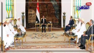 الرئيس السيسي يستقبل سلطان طائفة البهرة بالهند-موقع بوابة القاهرة