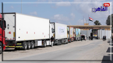 دخول أولى شاحنات المساعدات إلى غزة بعد وقف إطلاق النار