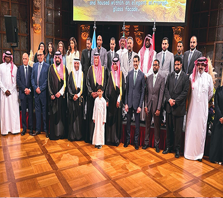 سفارة المملكة العربية السعودية بالنمسا تحتفل باليوم الوطني السعودي الخامس والتسعين