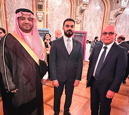 سفارة المملكة العربية السعودية بالنمسا تحتفل باليوم الوطني السعودي الخامس والتسعين