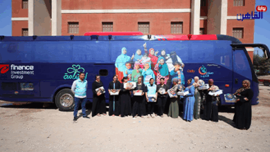 أتوبيس استدامة يواصل رحلته بقرى الغربية لتدريب السيدات على الحرف اليدوية