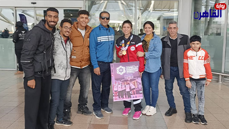 أبطال مصر لذوي الهمم يعودون بالذهب واستقبال حافل في مطار القاهرة